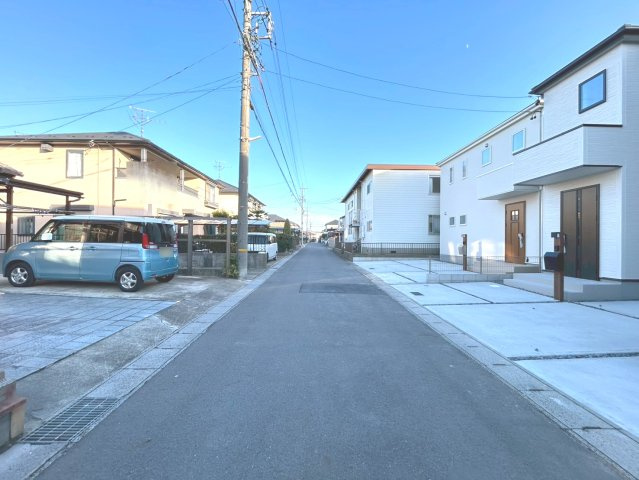 リーブルガーデン　扶桑町高雄薬師堂　全4区画分譲の前面道路含む現地写真|■前面道路　■ヤマダ不動産　株式会社リライフ　
■夢のマイホーム購入をフルサポートします！