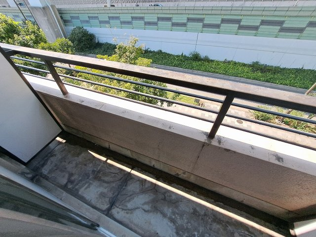 甲子園セブンのバルコニー