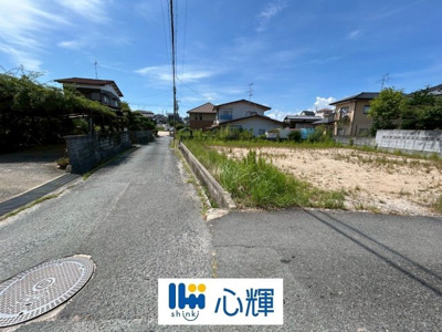 【前面道路含む現地写真】 | 宇部市開6丁目土地 (764-23／73坪） | 現地（2025年8月28日撮影）