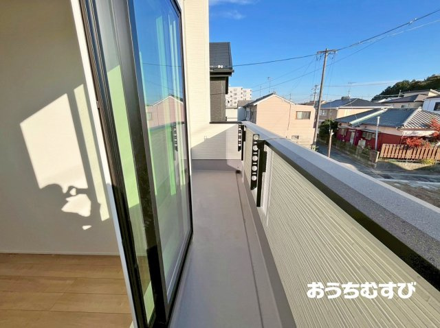 春日井市上田楽町第1期(全4棟)のバルコニー