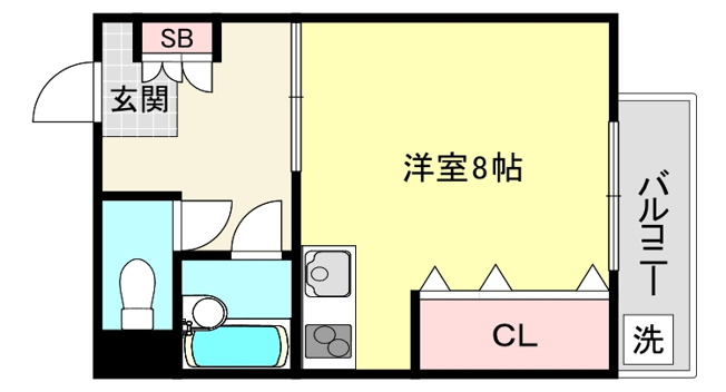 【間取り】 | ハイネス門戸