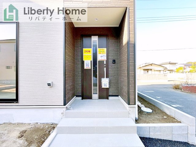 ひたちなか市相金町第1　新築戸建　2号棟のエントランス