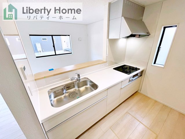 ひたちなか市相金町第1　新築戸建　2号棟のキッチン