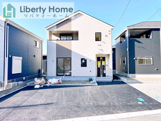 ひたちなか市相金町第1　新築戸建　4号棟の外観|ご予約をいただければ、『平日の空いた時間』『周辺物件まとめて見たい』『1件だけ見たい』ももちろん可能です♪
お気軽にお問合せください♪