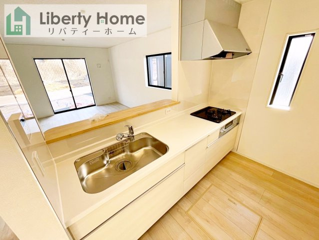 ひたちなか市相金町第1　新築戸建　4号棟のキッチン