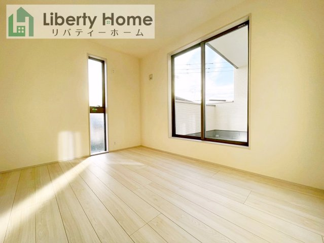 古河市鴻巣第6　新築戸建　1号棟の寝室