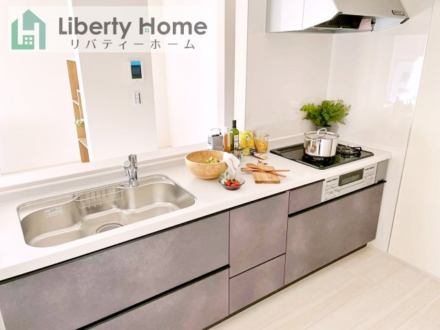 古河市鴻巣第6　新築戸建　1号棟の駐車場