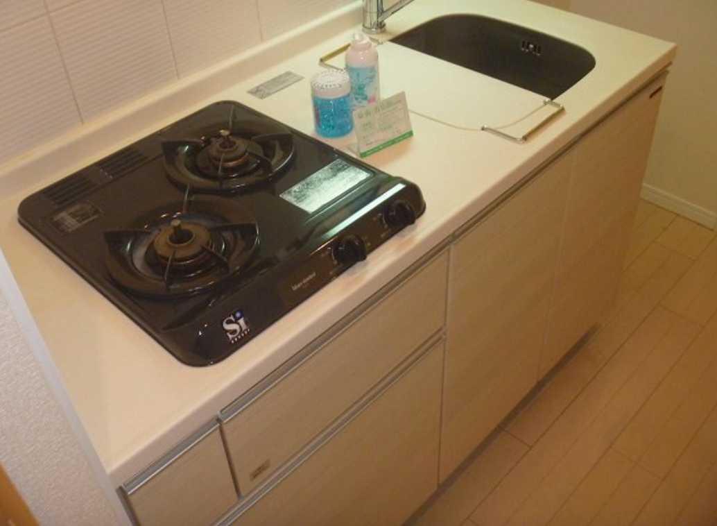 グランドコンシェルジュ用賀アジールコート　ネット無料　分譲賃貸　角部屋のキッチン