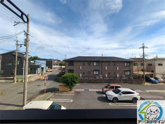 ミリオンフルールの駐車場|パース写真