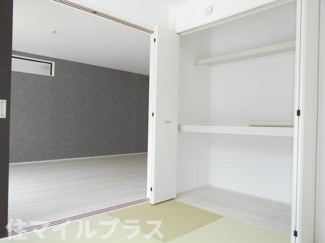 【和室】 | 郡山市富田町大徳南新築一戸建て4棟 | い草の香りが落ち着く素敵な和室です