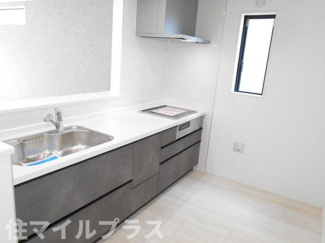 【キッチン】 | 郡山市富田町大徳南新築一戸建て4棟 | お料理しやすいキッチンです