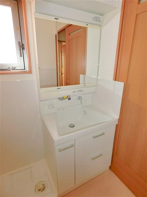 ハウスパティオの洗面所|洗面台