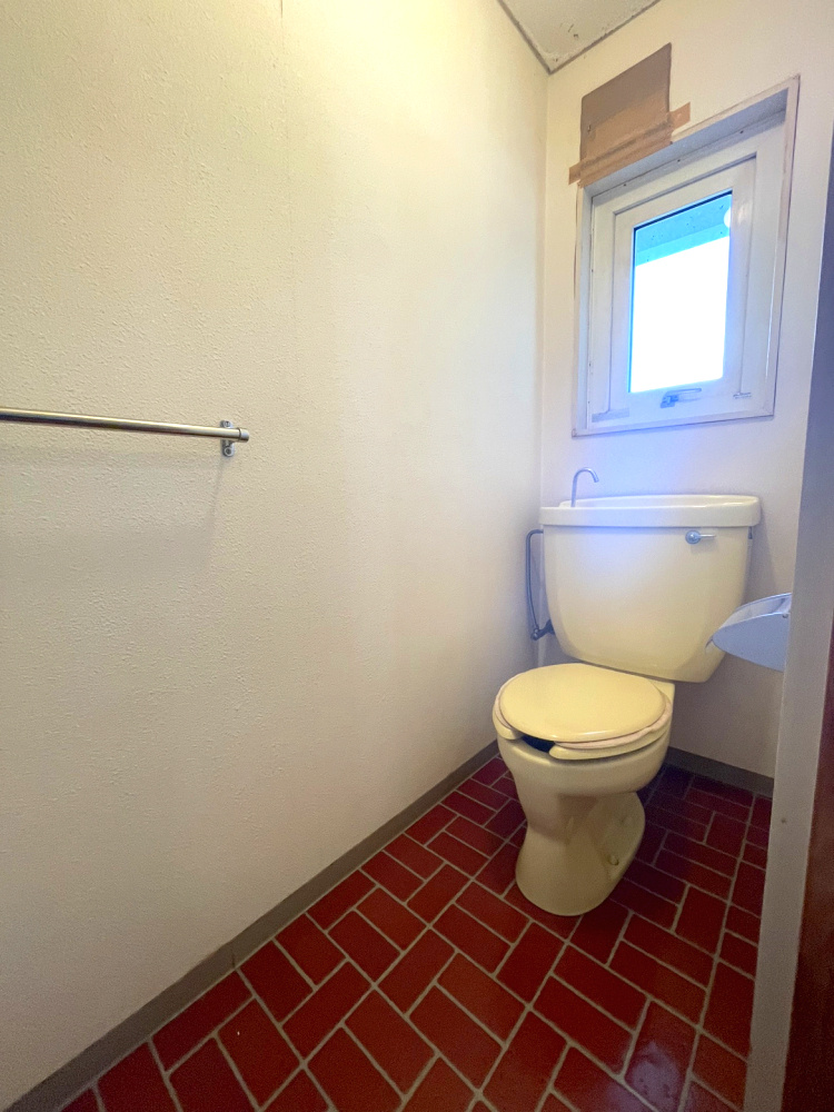 木太町　戸建のトイレ|２階トイレです