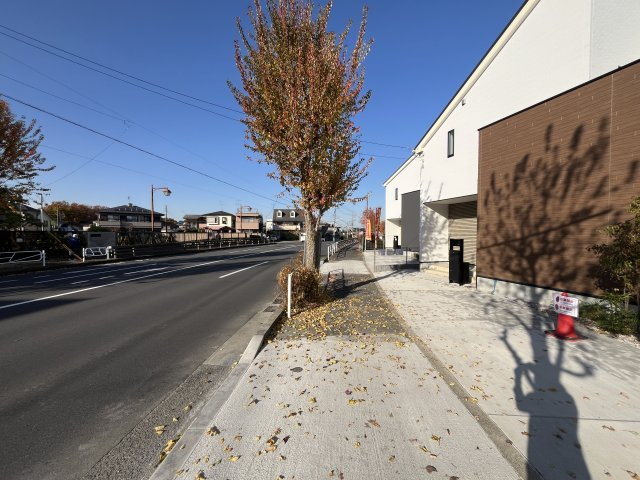 祝：成約済み　八王子市　めじろ台３丁目　新築戸建ての前面道路含む現地写真|～仲介手数料無料☆八王子ひなた不動産～　八王子市めじろ台　新築戸建て