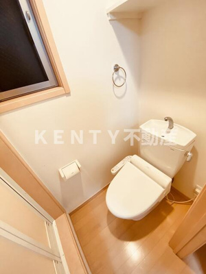 【トイレ】 | ヴィラ仲六郷 | ゆったりとした空間のトイレです