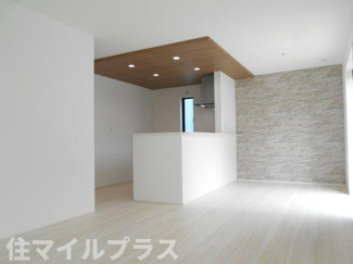 【居間・リビング】 | 郡山市富田町大徳南新築一戸建て4棟 | リビングです