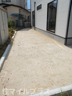 【庭】 | 郡山市富田町大徳南新築一戸建て4棟 | お庭が付いています