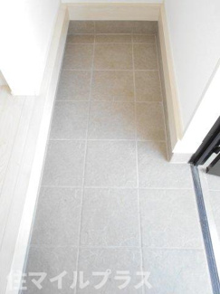 【玄関】 | 郡山市富田町大徳南新築一戸建て4棟 | ゆったりとした玄関です