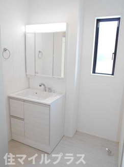 【独立洗面台】 | 郡山市富田町大徳南新築一戸建て4棟 | 独立洗面化粧台が付いています