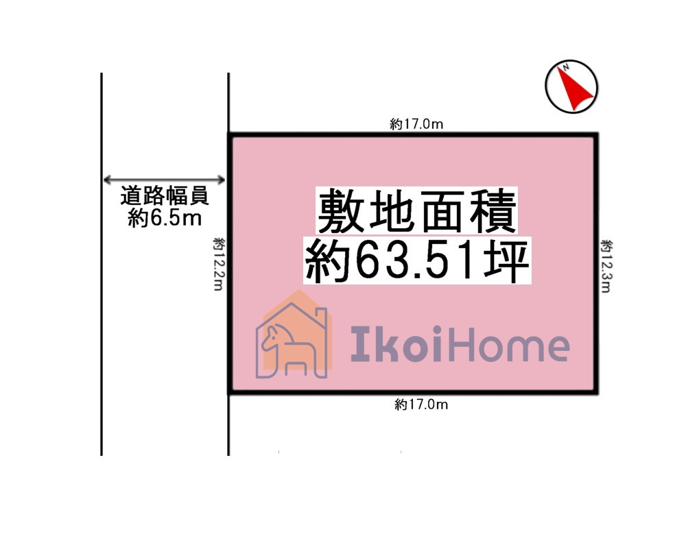 神戸市西区春日台9丁目　土地の土地図|●年中無休：当日予約可●整形地の為、ご希望建築プランの間取りが入りやすいです。