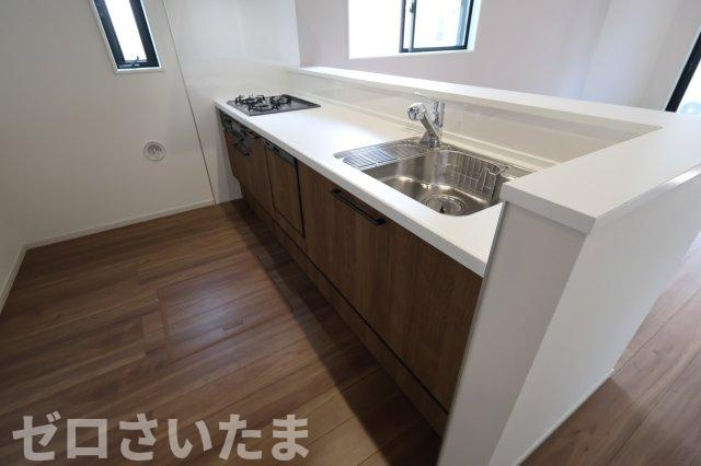 《仲介手数料無料》練馬区東大泉７丁目6-10(全1戸)新築一戸建てケイアイスタイルのキッチン