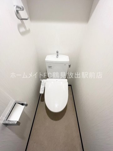 東大阪市長田中１丁目の賃貸マンションのトイレ