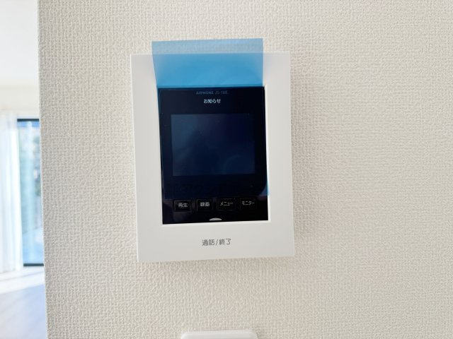 入間市仏子・全5棟　新築一戸建　D号棟　～IDS工法～の設備|録画機能付モニターインターホン