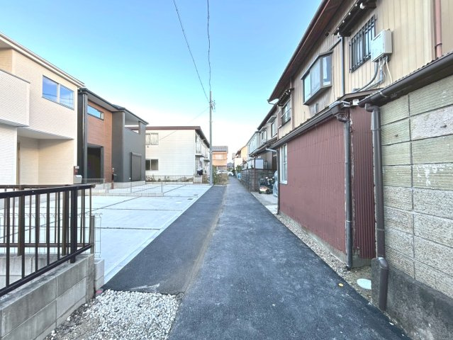 リーブルガーデン　扶桑町高雄薬師堂　全4区画分譲の前面道路含む現地写真|■前面道路　■ヤマダ不動産　株式会社リライフ　
■夢のマイホーム購入をフルサポートします！