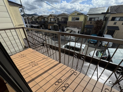 【バルコニー】 | 西賀茂北山ノ森町貸家