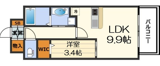 【間取り】 | LaSante梅田北