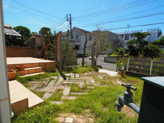 海徒歩2分！海辺ライフ　の庭|陽当良好な庭