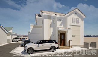 【外観】 | 中央区田名  5号棟 11期 | イメージパース（完成時に現況と異なる場合は現況優先となります）