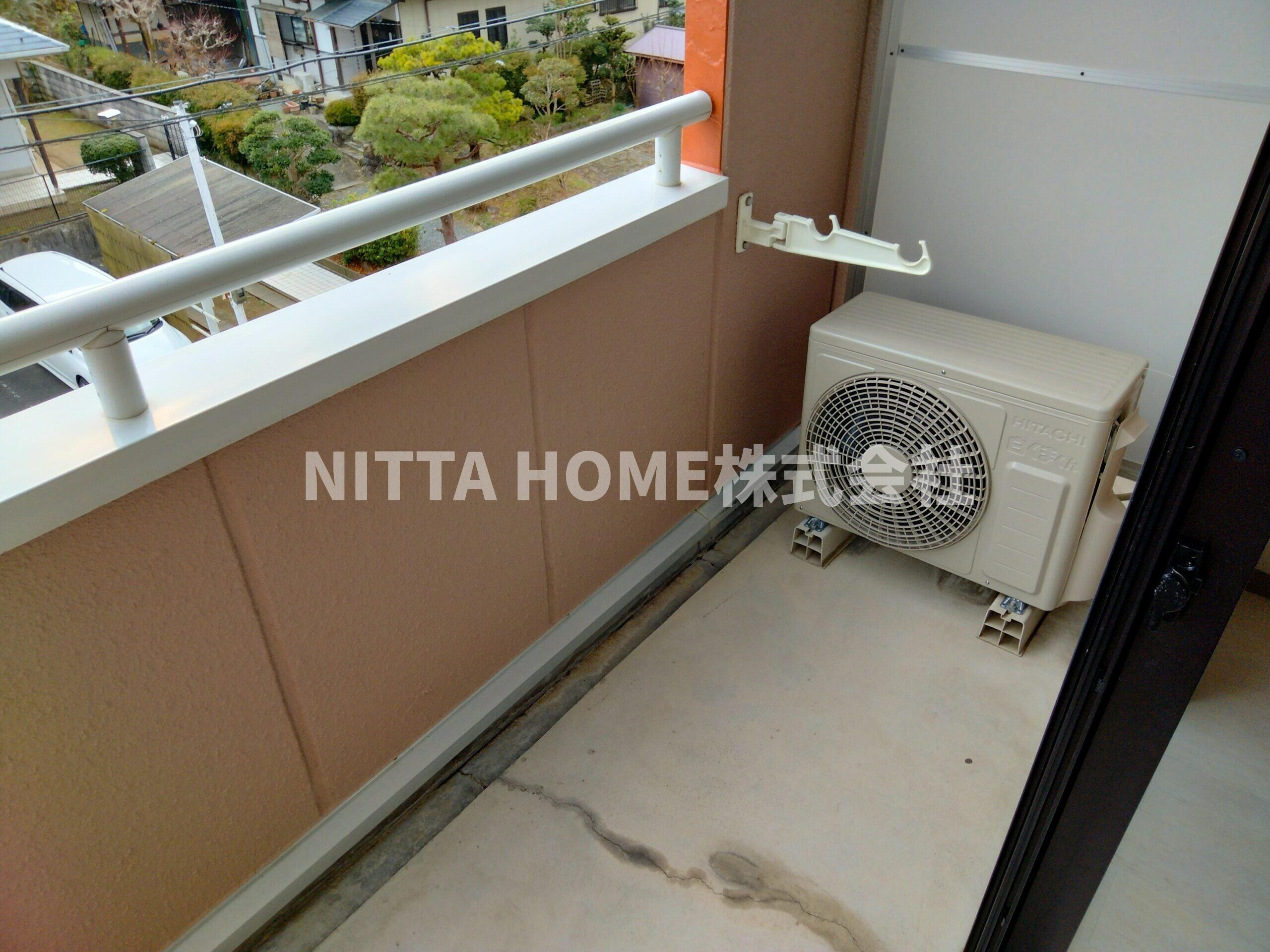 MANSION　KR-Ⅱのバルコニー|バルコニーがついています◇