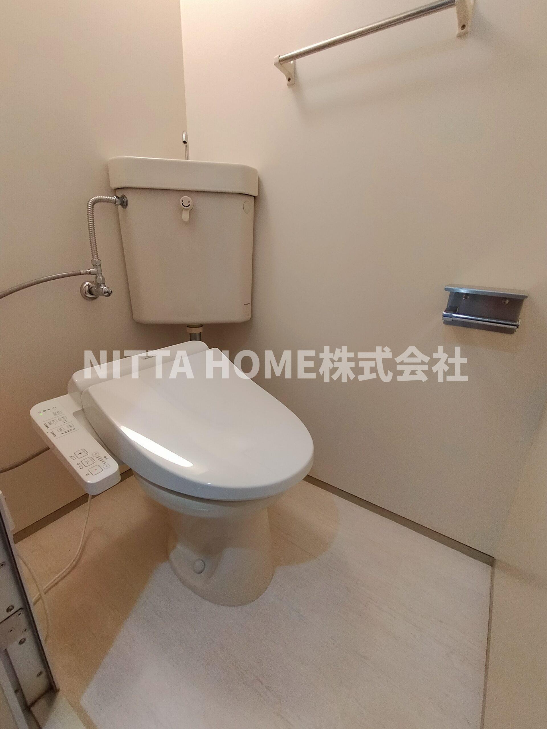 MANSION　KR-Ⅱのトイレ|トイレは温水洗浄付きになります(^^♪