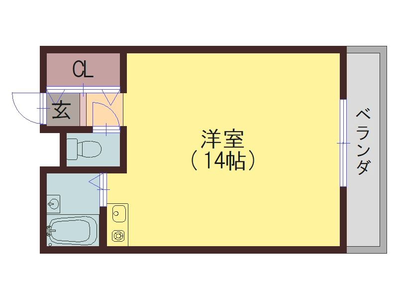 ドミール喜連の間取り