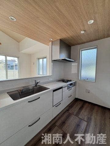 茅ヶ崎市白浜町　新築戸建　のキッチン|使いやすいキッチンです