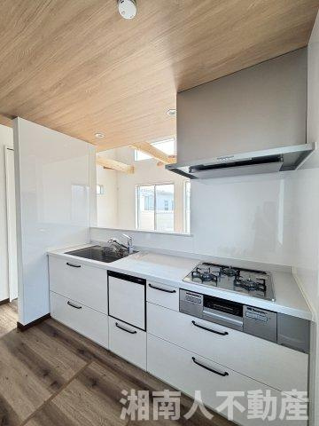 茅ヶ崎市白浜町　新築戸建　のキッチン|キッチンです