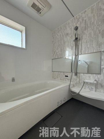 茅ヶ崎市白浜町　新築戸建　の浴室|ゆったり過ごせるお風呂です