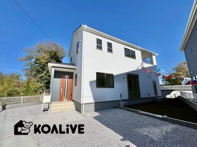 【外観】 | 高崎市寺尾町　新築住宅 | 現地ご案内ツアー開催中！早朝やお仕事帰りのご見学にもすぐ対応致します！見学ご予約はコアライブまでお気軽にお問い合わせ下さい！