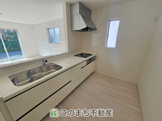 【キッチン】 | ハートフルタウン宇都宮市西川田東町306番　A号棟 | 人気の対面式キッチン☆料理をしながらご家族とコミュニケーションが取れます♪