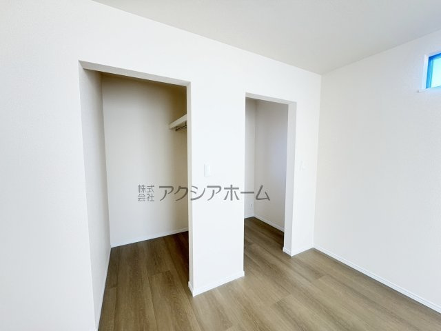 入間市仏子・全5棟　新築一戸建　E号棟　～IDS工法～の寝室|2階　8.0帖　洋室のウォークインクローゼット・フリールーム