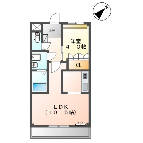 ブルーサンズロックの間取り