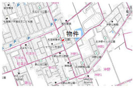 仲介手数料不要　よかタウンBloom菊陽町沖野3丁目２期【菊陽西小・武蔵ケ丘中】の地図|カーナビ➡菊池郡菊陽町沖野３丁目10-12
