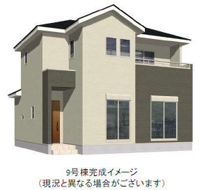 仲介手数料不要　よかタウンBloom大津町大字森1期【大津小・大津中】の外観パース|外観パースです