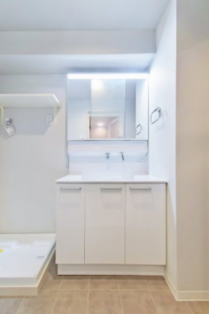 ライオンズガーデン平和台の独立洗面台