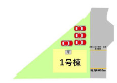仲介手数料不要　よかタウンBloom合志市合生4期【合志小・合志中】の区画図