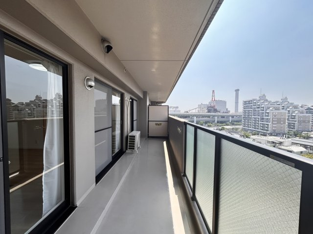 プレステージ灘新在家Ⅲのバルコニー