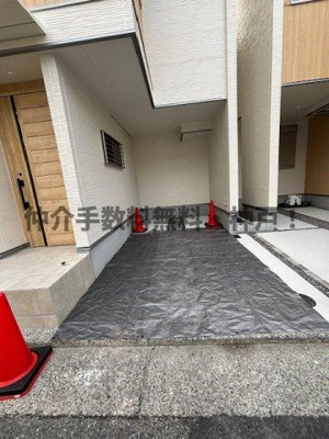 【駐車場】 | 神戸市長田区日吉町6丁目　新築戸建F号棟　仲介手数料無料 | 駐車スペースもあります