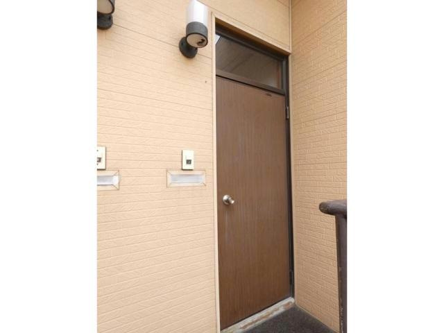 パークハイツ（鳥取大通）の玄関