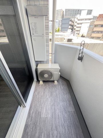 Alivis都島北通のバルコニー